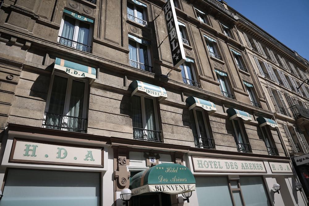 Hotel Des Arenes Paris Exterior photo