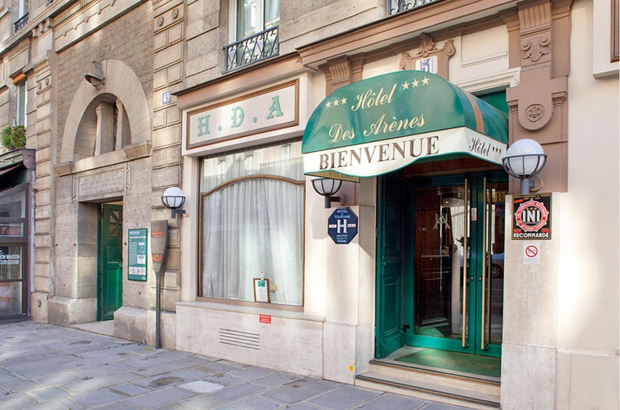 Hotel Des Arenes Paris Exterior photo