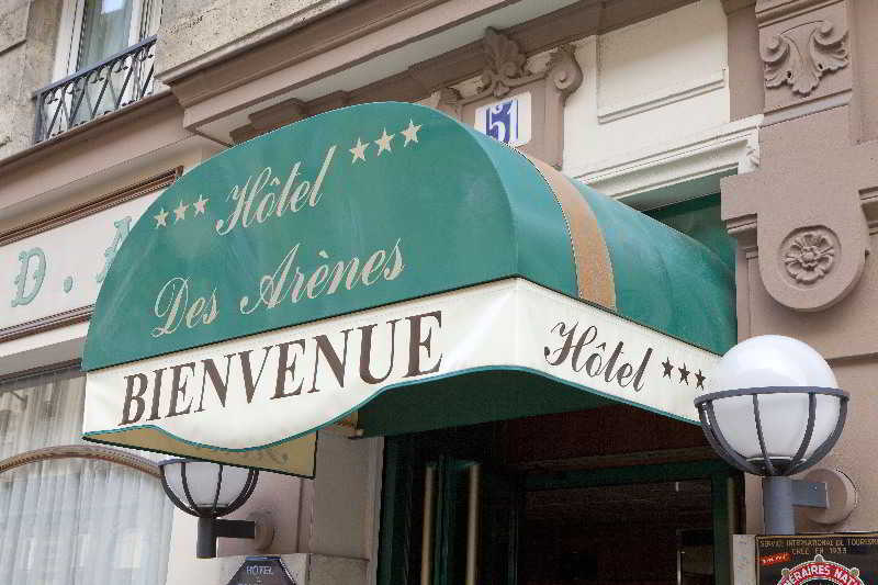 Hotel Des Arenes Paris Exterior photo