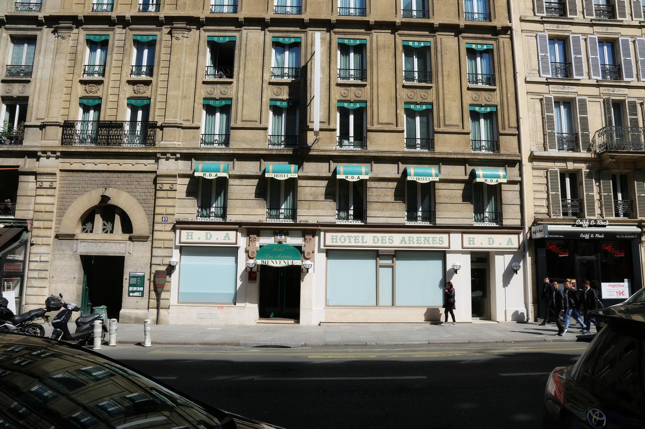 Hotel Des Arenes Paris Exterior photo