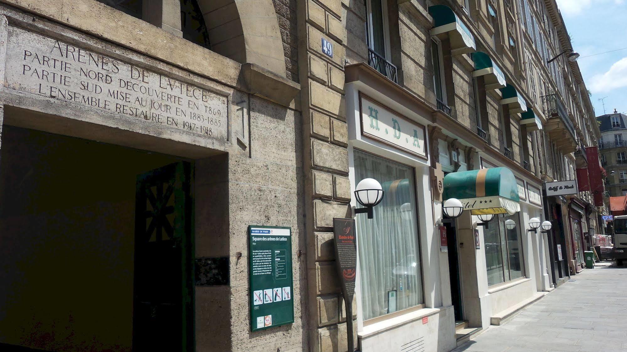 Hotel Des Arenes Paris Exterior photo